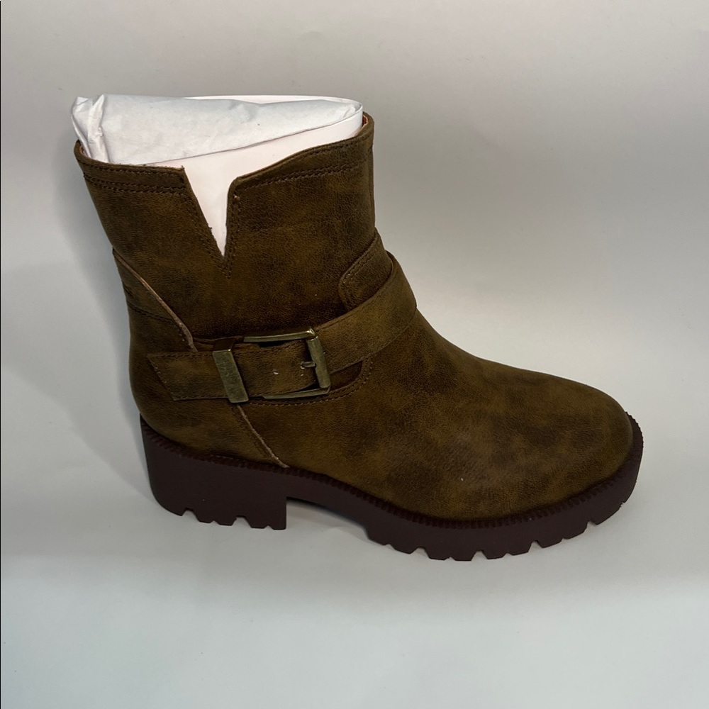 Zodiac Miller‎ Bear Brown Ankle Boots with Buckle Detail - 5M - Picture 5 of 10